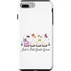 Smart Goose Designs Custodia per iPhone 7 Plus/8 Plus Solo un'oca studentessa elementare