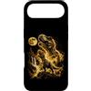 Dino Realm Art Studio Custodia per iPhone Air Majestic T-Rex Moon Roar, epico dinosauro, amante dell'arte fantasy