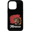 Morocco Jersey Souvenir Gifts Men Women Custodia per iPhone 13 Pro Bandiera Nazionale Leone Marocco