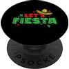 Cinco de Mayo celebration May holiday Me Let's Fiesta Sombrero Holiday Messico PopSockets PopGrip Adesivo