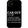 Car Guy Humor Graphic Car Lover Car Mech Custodia per iPhone 11 Definizione di ragazzo di macchina simile a un ragazzo normale ma un'auto più fresca