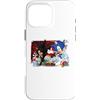 Sonic The Hedgehog Custodia per iPhone 16 Pro Max Generazioni Sonic x Shadow