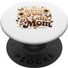 Latte Mom Sunflower Butterfly Design Love You A-Latte Mom Girasole Caffè Art PopSockets PopGrip Adesivo
