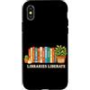 Read Banned Books Readers Literature Jun Custodia per iPhone X/XS Le biblioteche liberano libri vietati Letteratura amante della lettura