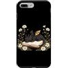 Book Dragon Fantasy Gifts Reading Enthus Custodia per iPhone 7 Plus/8 Plus Drago addormentato sul libro Fantasy Reader Letteratura Bookworm
