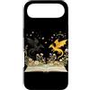 Book Dragon Fantasy Gifts Reading Enthus Custodia per iPhone Air Drago d'oro Leggendo Libro Fantasy Book Lover Letteratura