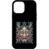 Japanese Aesthetic by Tokyo Waves Custodia per iPhone 12 Pro Max Maschera giapponese del diavolo Yokai del diavolo Hannya Giappone Oni