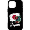 Japan Jersey Souvenir Gifts Men Women Ki Custodia per iPhone 16 Pro Max Bandiera nazionale del fagiano verde del Giappone