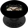 Book Dragon Fantasy Gifts Reading Enthus Dragon Reading Flowers Fantasy Book Lover Letteratura Lettori PopSockets PopGrip Adesivo