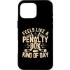 Penalty Box Day Funny Hockey Lover Custodia per iPhone 16 Pro Max Feels Like A Penalty Box Tipo di Giorno Divertente Hockey
