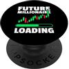 Forex-Trading Investment Trading Aktien Future Millionaire loading Trader azioni mercato azionario Borsa PopSockets PopGrip Adesivo