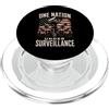 Surveillance Security State Apparel Una nazione sotto sorveglianza Stato di polizia Nessuna privacy 1984 PopSockets PopGrip per MagSafe
