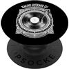 Grandio Design Funny Cinco De Mayo Mexic Nacho Average DJ Funny Cinco De Mayo Calendario Maya Vinile PopSockets PopGrip Adesivo