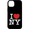 NewYork & City Gifts Custodia per iPhone 14 Plus Regalo dello skyline di New York, souvenir dello Stato della Grande Mela a New York