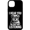Cute American Bulldog Fun American Bulld Custodia per iPhone 14 Plus Bulldog americano divertente bulldog americano