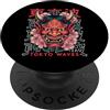 Hannya Oni By Tokyo-Waves Maschera giapponese del diavolo Yokai del diavolo Hannya Giappone Oni PopSockets PopGrip Adesivo