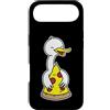 swan pizza elegant design bird lovers pi Custodia per iPhone Air Majestic Swan - Fetta di pizza che abbraccia