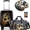 HTgroce Valigia Bambini, Valigia Per Bambini Borsone Bambino, Trolley Bambino da Viaggio