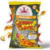 Poppamies Snacks Cheesy Flame Potato Chips - Patatine al gusto di formaggio e chili - Piccantezza 2/5 - 150 g