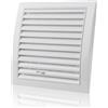 ABOUT VENT 190x190mm Griglia Ventilazione Regolabile in Plastica ABS Bianca con Zanzariera - Griglie Aerazione Rettangolari