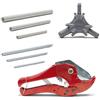 VeTe Markt Pipetec - Set di attrezzi di montaggio, 16 x 2 mm e 20 x 2 mm e 26 x 3 mm, per tubo composito in alluminio multistrato