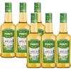 Ponti, Aceto di Mele Biologico, Acidità Moderata e dal Profumo Floreale, Insaporisce e Profuma le Insalate più Delicate e Dona Acidità alle Carni, 100% Made in Italy, 6 Bottiglie da 500 ml