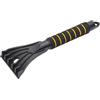 ToM PaR Raschiaghiaccio per Auto | Raschietto per finestre | per Rivestimenti di Ghiaccio e Brina | Impugnatura ergonomica e Morbida | Resistente alle Temperature | Lunghezza: 30 cm | Giallo