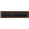 Merriway Bulk Hardware BH05981 Letter mail box Brush paraspifferi, 343 x 80 mm (13.1/2 inch x 3.1/8 inch) - marrone