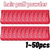 NONE 1 ~ 50 pezzi polvere per acconciature polvere per capelli soffici olio-assorbente soffice frangia rosa spray senza olio artefatto per capelli spray per uomo donna