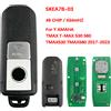 NONE MK0028 Moto A Distanza di Controllo Intelligente ID49 Chip 433.92MHz SKEA7B-03 Chiave Di Prossimità Fob Per Yamaha TMAX530 TMAX560 2017-2023