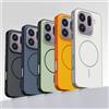 KELAPA Per OPPO Find X9 X9 Pro Custodia per telefono per magneti Magnetico Doppio colore opaco PC + TPU Sensazione della pelle con pulsante in metallo Cover posteriore