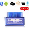 kebidumei Mini ELM327 V1.5 V2.1 OBD 2 Strumenti diagnostici per auto Bluetooth per supporto codice scanner Android Strumento di scansione intelligente Strumento scanner ODB2