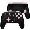 eXtremeRate Tasti Kit per Nintendo Switch 2 Pro Controller, Pulsanti ABXY D-Pad Home Capture Power Grilletti L R ZR ZL Sync GL GR Ricambio per Nintendo Switch 2 Pro Joystick - Rosa
