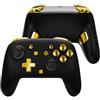 eXtremeRate Tasti Kit per Nintendo Switch 2 Pro Controller, Pulsanti ABXY D-Pad Home Capture Power Grilletti L R ZR ZL Sync GL GR Ricambio per Nintendo Switch 2 Pro Joystick - Oro Cromo