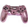 OUTLETISSIMO® Scocca Completa di Ricambio per Controller PS4 - Compatibile con Versione V2 (JDM-040/050/055) - Rosa Chrome