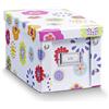 Zeller 17850 Contenitore Kids, Paper, Multicolore, 16.5x28x15.5 cm
