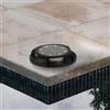 M Ledme - Joaq Lampada solare da terra a LED con picchetto, sensore crepuscolare, impermeabile, adatta a temperature fredde, ideale per giardini, LM7307