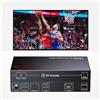 v AV Access AV Access 1080P HDMI Extender Over IP Decoder, molti a molti o diretto Cat5e/6, 395ft (120m), Plug & Play senza configurazione, controllo visivo, video wall, RS-232, controllo smartphone/PC, HDCP
