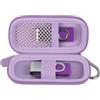casmilee Borsa per USB Stick compatibile con SanDisk/per Samsung/per PNY Flash Drive, Memory Stick Thumb Drive, borsa per dati, 16/32/128GB Accessori Elettronici Portatile (Violetto Chiaro)