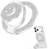 AILKIN Supporto ad anello magnetico per MagSafe per iPhone 17 Pro 16 15 14 13 12, supporto ad anello per Samsung S26 S25 S24 S23 S22 A17 A16 A56 A55 A36 con accessori MagSafe