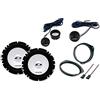 Superauto hi-fi Kit 4 Casse Per Fiat Grande Punto Qualità Con Adattatori E Supporti Altoparlanti Alpine Predisposizione Anteriore