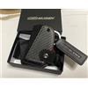 Mugen Smart Key Case B Rosso Real Carbon Ultrasuede Portachiavi 90000-XYM-374...