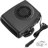 Blytra Chauffage Voiture 12V 200W, Chauffage Voiture Allume Cigare 12V avec Fonction Chauffage/Ventilation, Défroster Rapide 360° pour Voiture, Noir, 1