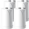 Caehomly Cartuccia filtrante per rubinetto Brita On Tap HF/V/V-MF da 600 l, filtro dell'acqua per cartuccia filtro BRITA On Tap V (4 pezzi)