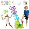 Cylora Giocattolo Disco Volante, Giocattolo per Bambini dai 3 4 5 6 7 8 9 10 Anni, Flying Saucer Launcher, Giochi da Giardino Esterno per Ragazzi, Regali Pasqua Natale per Bambini