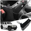Ruiya per Jeep Wrangler Jl/Gladiator JT 2018-2024 Console Centrale Portaoggetti, Organizer da Braccioli per Console Wrangler Accessori Centrale Consolle Braccioli Vano Contenitore Portaoggetti