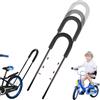Vegena Barra di Spinta per Bicicletta,Barra di Spinta Balance per Bici da Bambino,Barra di Spinta Universale per Bici per Bambini,Barra per Bici da Bambino per Lunghe Distanze,Salite(Nero)