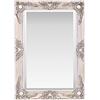 Select Mirrors Specchi da parete Specchio da parete Haywood - Vintage francese, stile barocco rococò - Decorazioni per la casa chic, Finitura Champagne antico, 50 x 70 cm