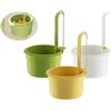 Abiyou 3PCS Colino per Lavello, Filtro a Scatto per Lavello, Scolapasta per Lavello con Bottone a Pressione, Cestello di Scarico per Lavello da Appendere, per Pasta, Verdure e Frutta,Organizer Lavello