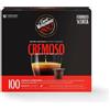 Vergnano Caffè Vergnano 1882 Èspresso Cremoso, 100 Capsule, Compatibili Nespresso, Compos
